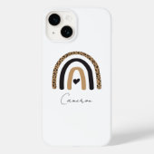 Cute Rainbow Leopard Pattern Case-Mate iPhone Case (Achterkant)