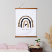 Cute Rainbow Leopard Pattern Hangend Wandkleed (Slaapkamer)