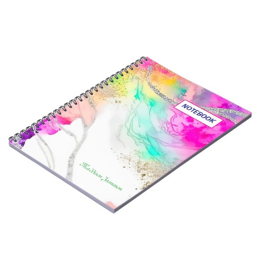 Cute Rainbow Notitieboek (Linkerzijde)