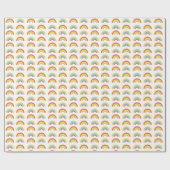 Cute Rainbow-patroon Cadeaupapier (Vlak)