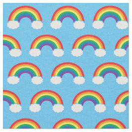 Cute Rainbow-patroon Stof