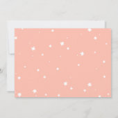 Cute Rainbow Photo Birthday Invitation Kaart (Achterkant)