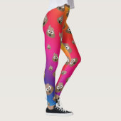 Cute Rainbow Poop Emoji Pattern Leggings (Rechts)