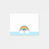 Cute Rainbow Post-it® Notes (Voorkant)