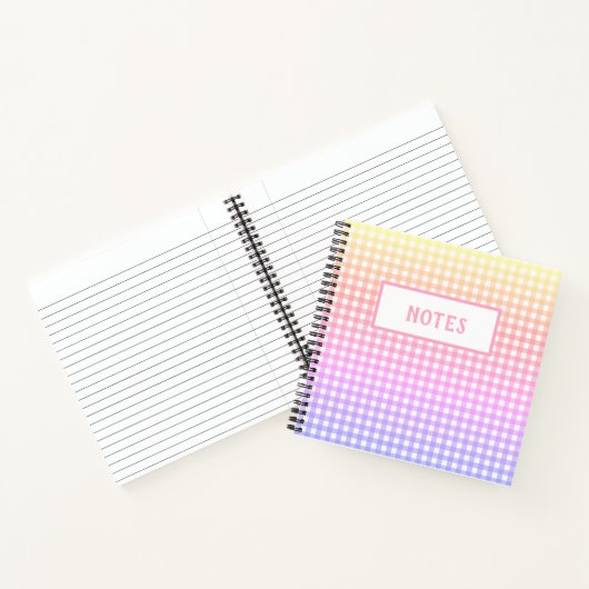 Cute Rainbow Pset each day Notitieboek (Binnen)