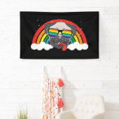 Cute Rainbow Pug Spandoek (Insitu)