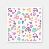 Cute Rainbow Servet (Voorkant)