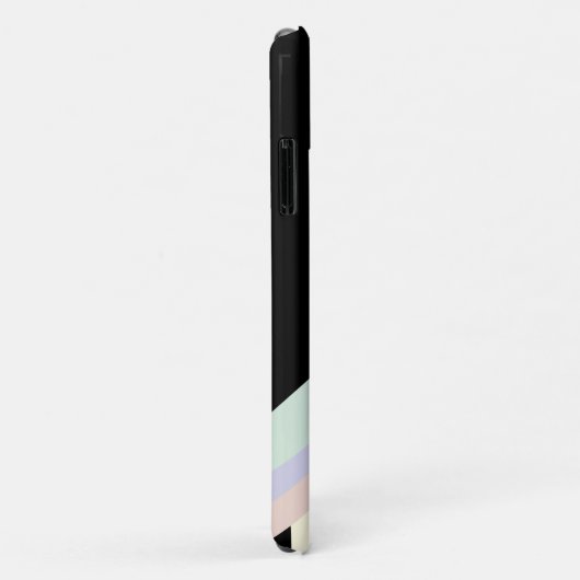 Cute Rainbow Shooting Star Black Case-Mate iPhone Case (Achterkant/rechts)