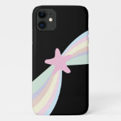 Cute Rainbow Shooting Star Black Case-Mate iPhone Case (Achterkant)