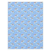 Cute Rainbow Sky Raindrops Pattern Tafelkleed (Voorkant)