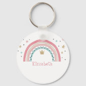 Cute Rainbow Stars Sleutelhanger (Voorkant)
