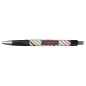 Cute Rainbow Stripes Pattern Pen (Voorkant)