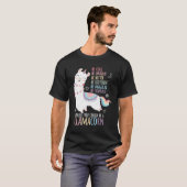 Cute Rainbow Unicorn Alpaca Unless You Could Be A  T-shirt (Voorkant volledig)