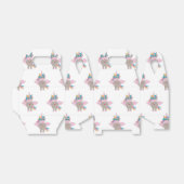 Cute Rainbow Unicorn Design Bedankdoosjes (Uitgevouwen)