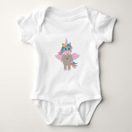 Cute Rainbow Unicorn Design Romper