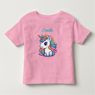 Cute Rainbow Unicorn Kinder Shirts