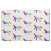 Cute Rainbow Unicorn Pattern Girly Stof (Fat Quarter)