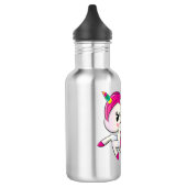Cute rainbow unicorn waterfles (Links)