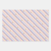 Cute Rainbow Unicorn Wrapping Paper Sheet Set (Voorkant 2)