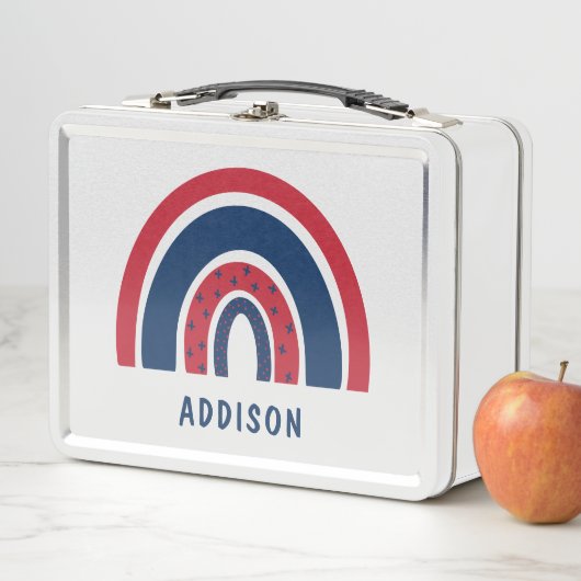 Cute Rainbow Unique Boy Personalised Custom Name (In situ)