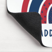 Cute Rainbow Unique Boy Personalised Custom Name Muismat (Hoek)