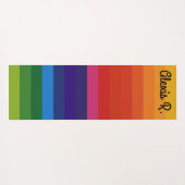 Cute Rainbow Yoga Mat (Achterkant (horizontaal))