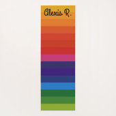 Cute Rainbow Yoga Mat (Achterkant)