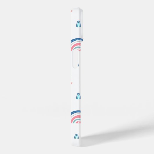 Cute Rainbows & Hearts Pattern Case-Mate iPhone Case (Achterkant / Rechts)