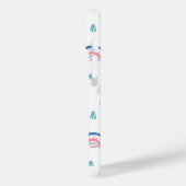 Cute Rainbows & Hearts Pattern Case-Mate iPhone Case (Achterkant / Links)