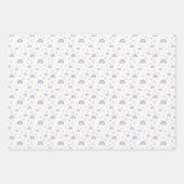 Cute Rainbows & Hearts Pattern Inpakpapier Vel (Voorkant 3)