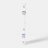 Cute Rainbows & Hearts Pattern iPhone Hoesje (Rechterkant)