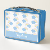 Cute Rainbows Pattern Colorful Name (Voorkant)