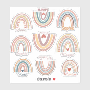 Cute rainbows sticker pack
