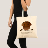 Cute Raisin Bran Muffin Breakfast Food Tote Bag (Voorkant (product))