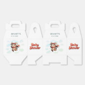 Cute Ram Winter Baby Shower Gable Box Bedankdoosjes (Ongevouwen)