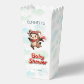 Cute Ram Winter Baby Shower Treat Box Bedankdoosjes (Voorkant)