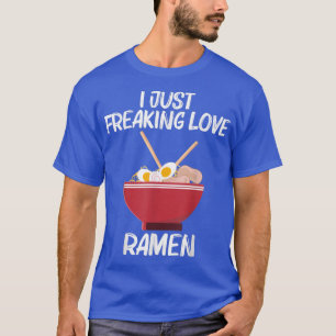 Cute Ramen Art voor Men Miso Shoyu Japans S T-shirt