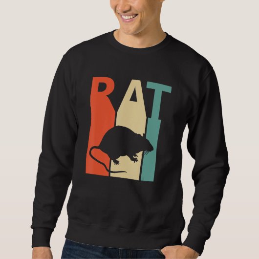 Cute Rat Animal Trui (Voorkant)