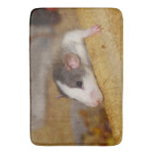 Cute Rat Badmat (Voorkant Verticaal)