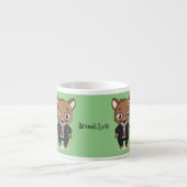 Cute rat cartoon illustratie espresso kop (Voorkant)