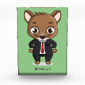 Cute rat cartoon illustratie fotoblokken (Voorkant)