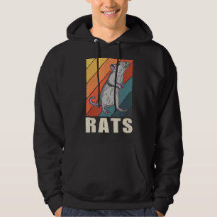 Cute Rat Domestic Rat Rodent Mouse Pet Biology 33 Hoodie