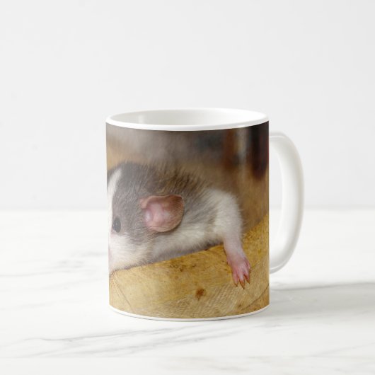 Cute Rat Koffiemok (Voorkant rechts)