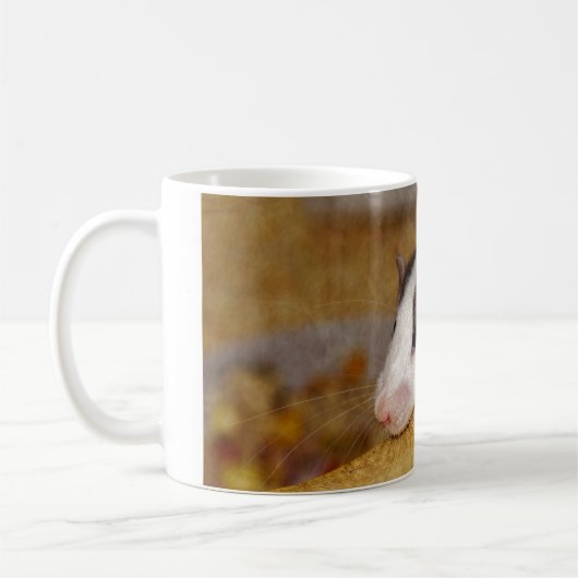 Cute Rat Koffiemok (Links)
