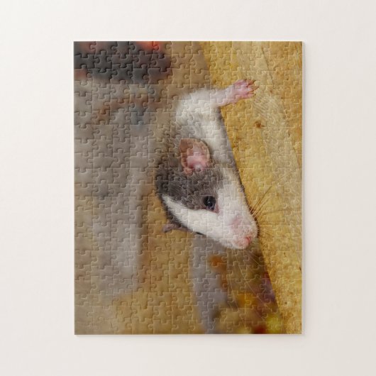 Cute Rat Legpuzzel (Verticaal)