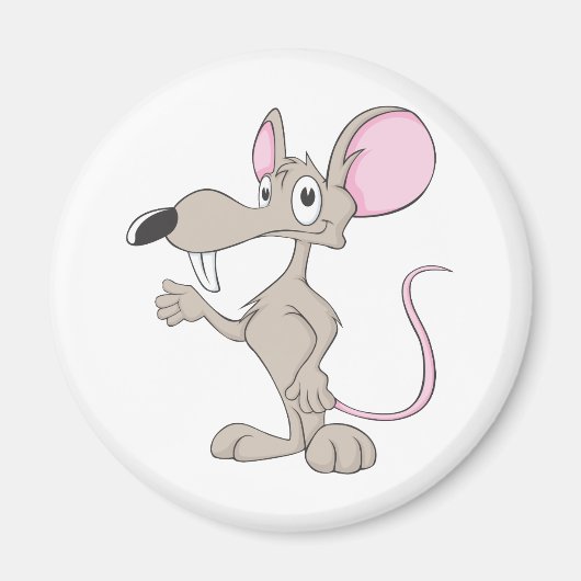 Cute Rat Magneet (Voorkant)