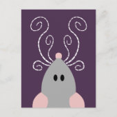 Cute Rat of Mouse Post Card Briefkaart (Voorkant)