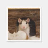 Cute Rat Servet (Voorkant)