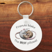 Cute Rat Sleutelhanger (Voorkant)