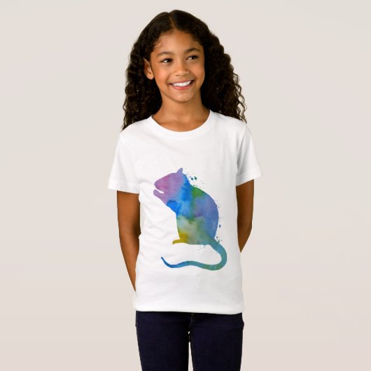 Cute Rat T-shirt (Voorkant volledig)